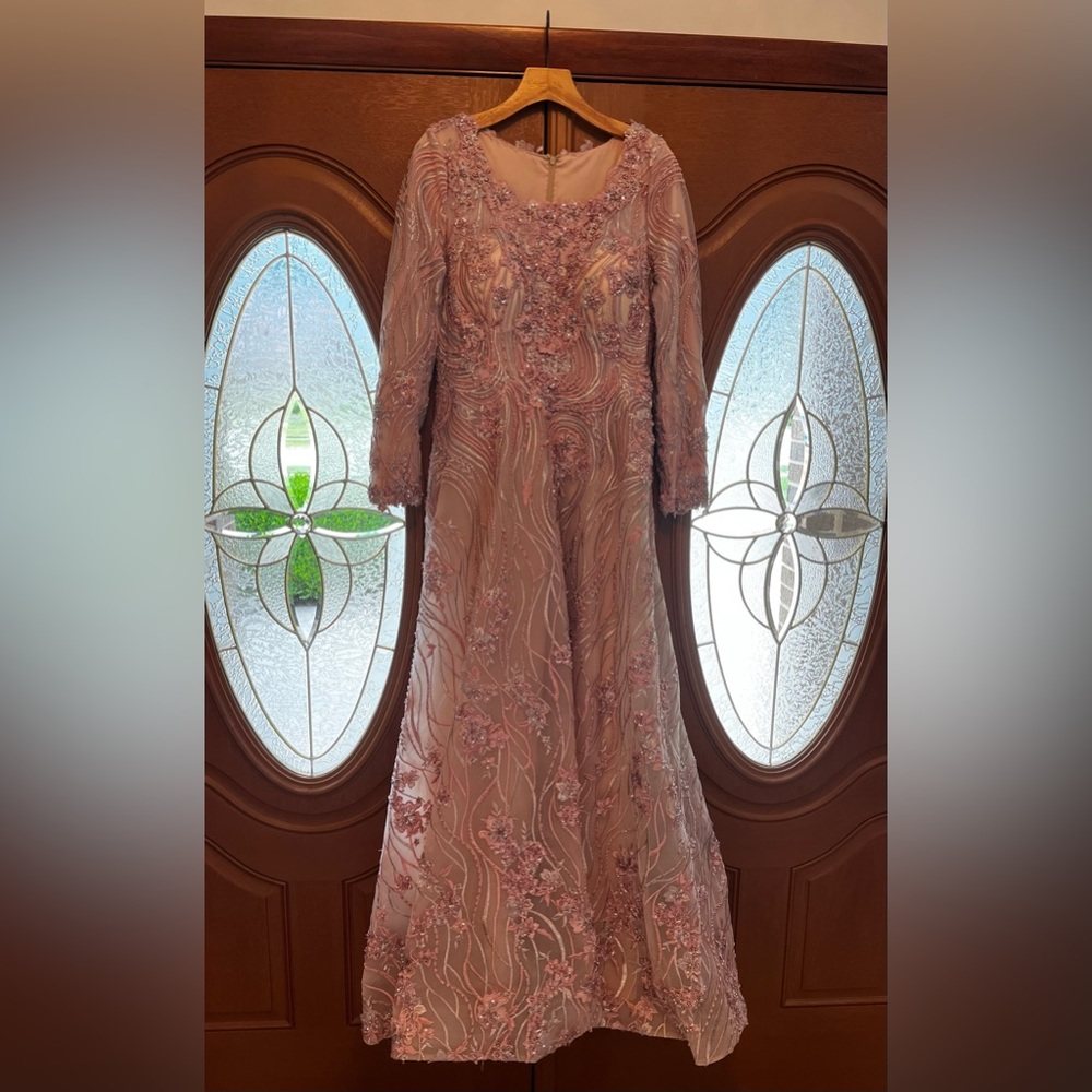 MNM Couture Pink Evening Gown